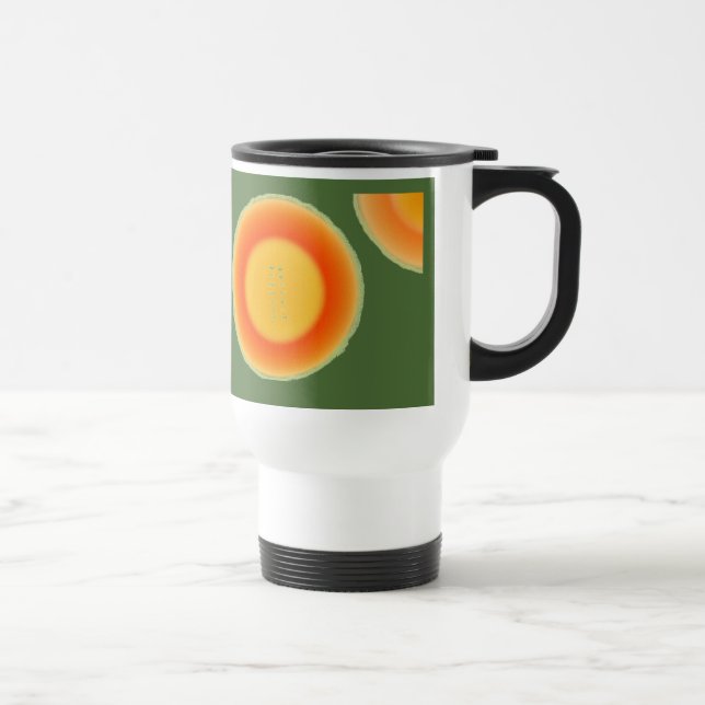 Humorous Baby Boomer Mug Melon - melon yellow (Right)