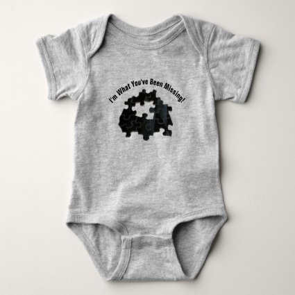 Humorous Baby Message Missing Jigsaw Puzzle Piece