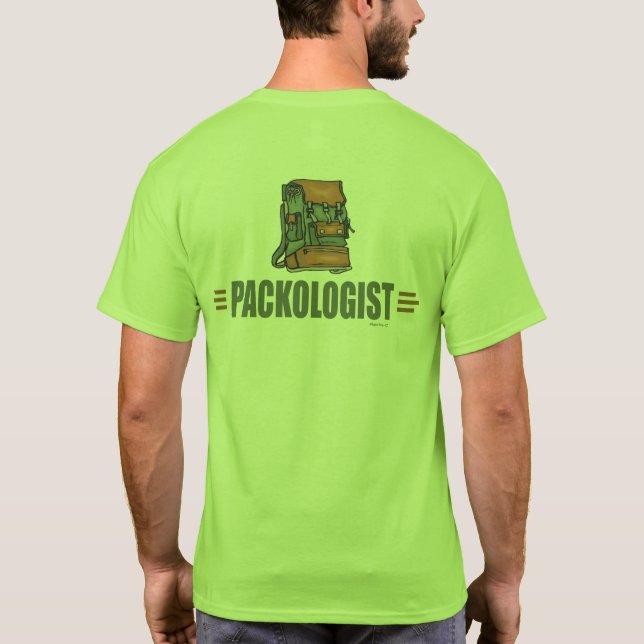 Humorous Backpacking T-Shirt (Back)