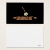 Humorous Banjo Player (Front & Back)