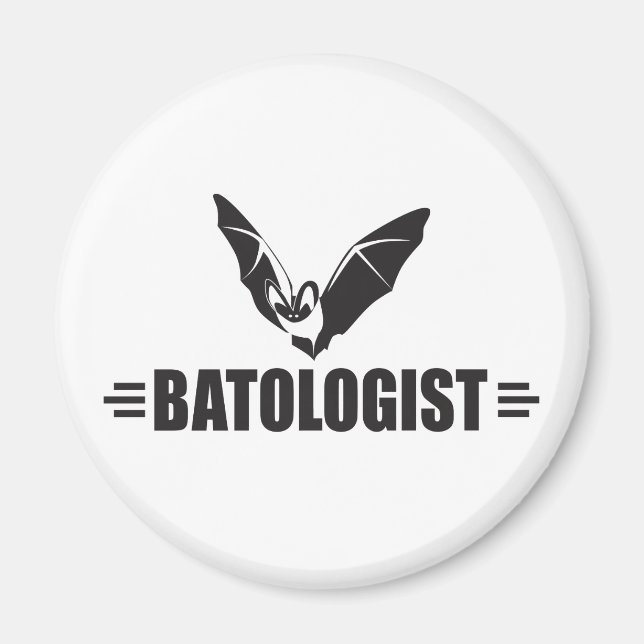Humorous Bat Magnet (Front)
