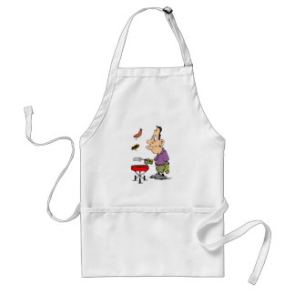 Humorous BBQ Gifts Funny Cookout Barbecue Grilling Adult Apron