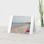 HUMOROUS BEACH CHRISTMAS GREETING CARD<br><div class="desc">THIS BEACH SCENE ALONG WITH A LOT OF HUMOR IS A GREAT CARD FOR "ANYONE" IN "YOUR LIFE!" WHO IS CELEBRATING A "BEACH CHRISTMAS" OR WISH THAT THEY WERE (BUT YOU ARE RIGHT?) THANKS FOR STOPPING BY ONE OF MY EIGHT STORES!!!!</div>