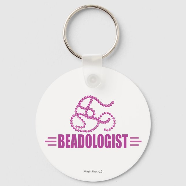 Humorous Beading Keychain (Front)