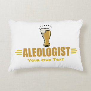 Humorous Beer Lager Accent Pillow