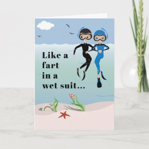 Humorous BFF Friendship Stick Together Card