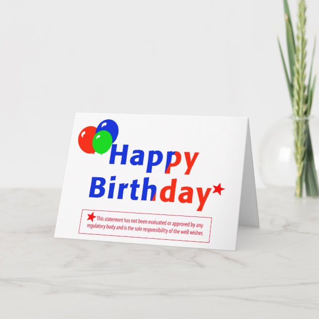 Humorous Big Brother Birthday Card (Front)