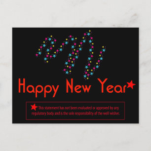 Humorous Big Brother New Year Postcard