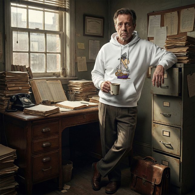 Humorous Bill Collector Character Hoodie (Creator Uploaded)