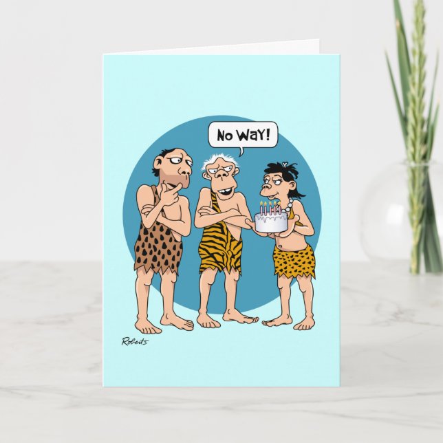 Humorous Birthday Card (Front)