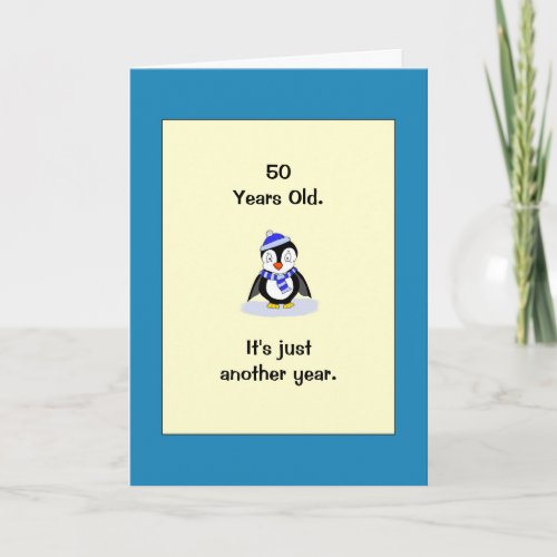 Humorous Birthday Card