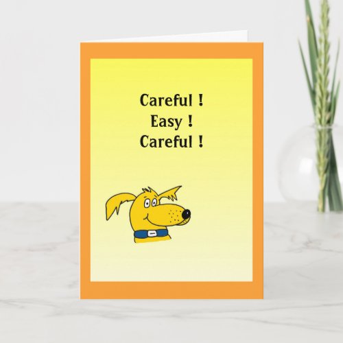 Humorous Birthday Card