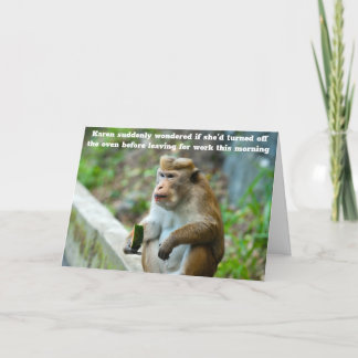 humorous birthday card