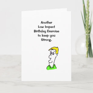 Humorous Birthday Card