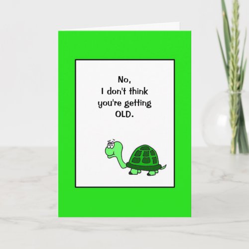 Humorous Birthday Card