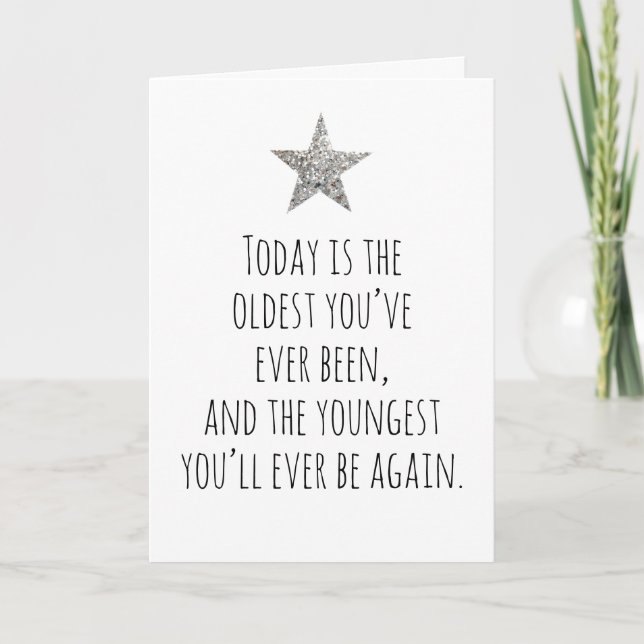 Humorous Birthday Card (Front)