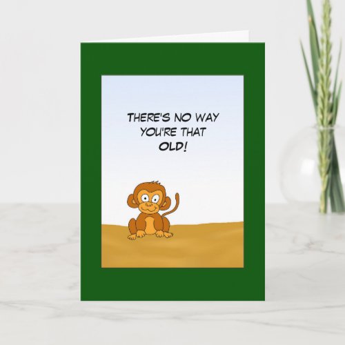 Humorous Birthday Card