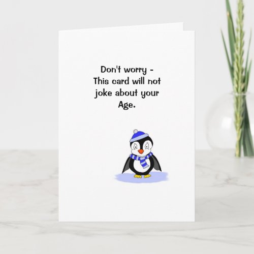 Humorous Birthday Card