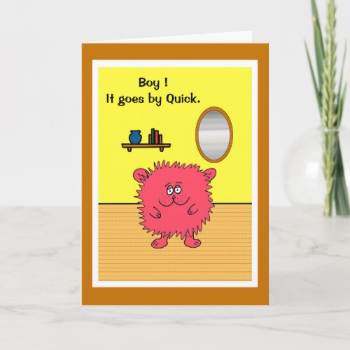 Humorous Birthday Card