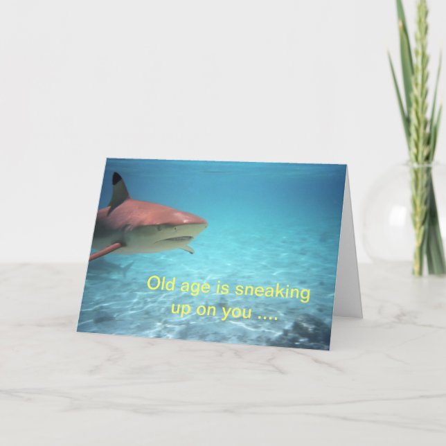 Humorous birthday card (Front)