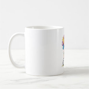 Humorous Birthday Gift for Grandma Riding Bike Coffee Mug
