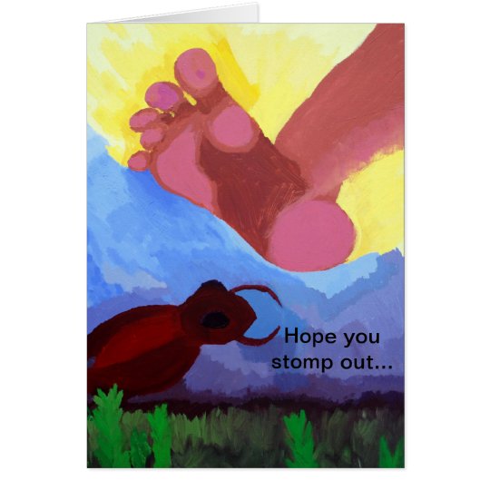 humorous birthday greeting card