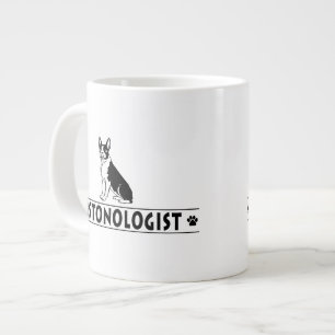 Humorous Boston Terrier Large Coffee Mug