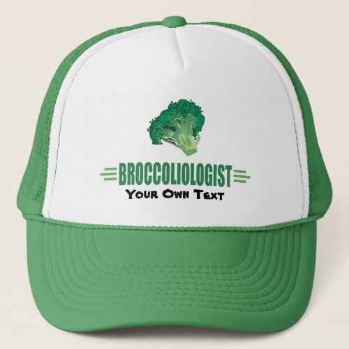 Humorous Broccoli Trucker Hat