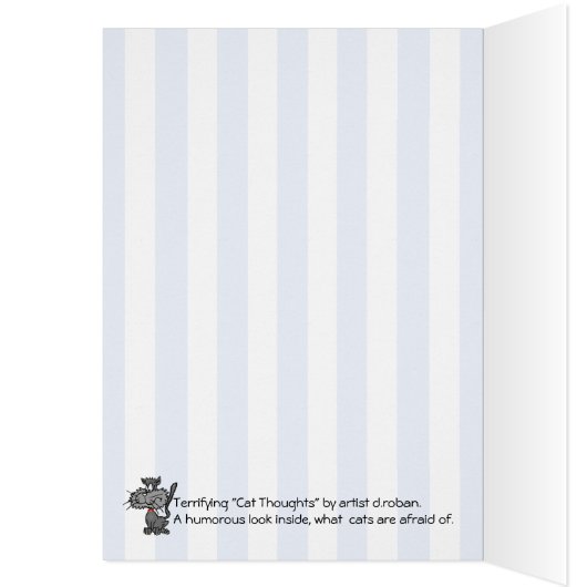 Humorous Cat Thoughts (Inside (Left))