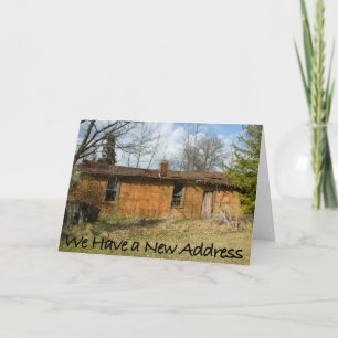 Humorous Change of Address Card