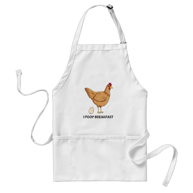 Humorous Chicken Apron (Front)