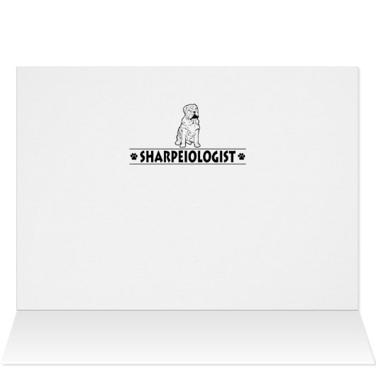 Humorous Chinese Shar-Pei (Inside Horizontal (Top))