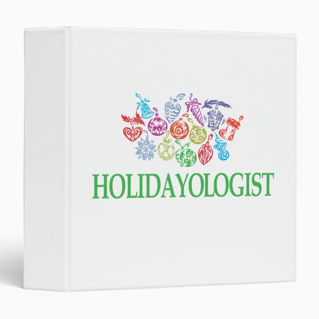 Humorous Christmas Binder (Front/Spine)