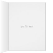 Humorous christmas poem robin and xmas tree (Inside (Right))