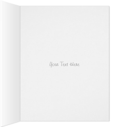 Humorous christmas poem robin and xmas tree (Inside (Right))