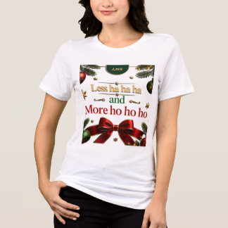 Humorous Christmas Tri-Blend Shirt