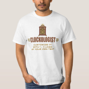 Humorous Clock Collector T-Shirt