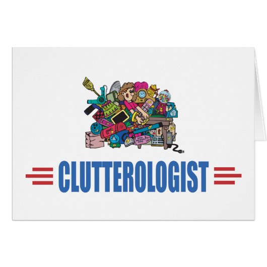 Humorous Clutter Cards (Front Horizontal)