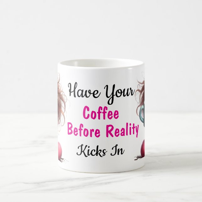 Humorous Coffee Classic Mug, 11 oz Mug (Center)