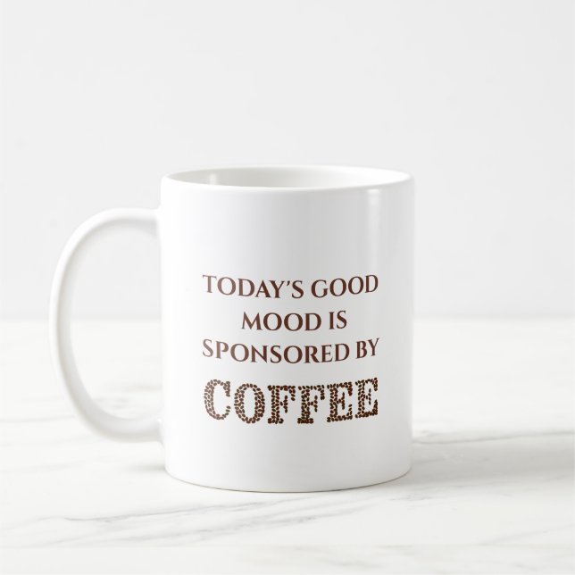 Humorous Coffee Mug (Left)