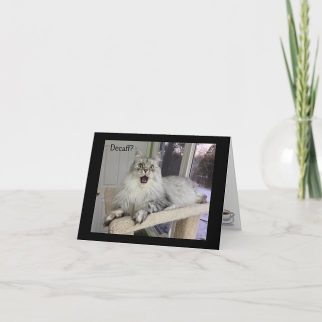 Humorous Coffee Notecards (Front)