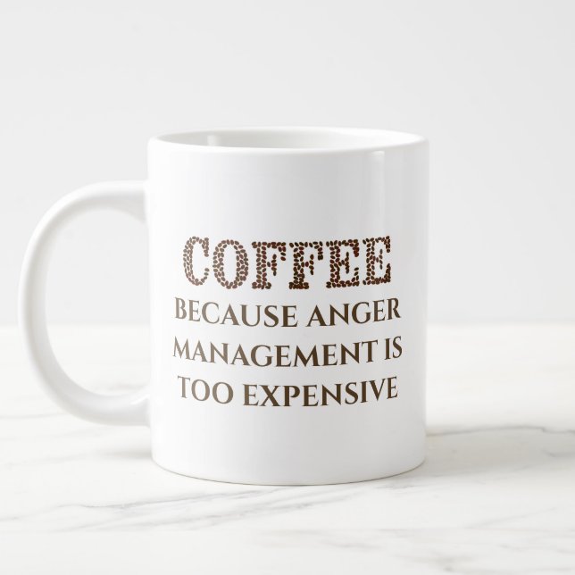 Humorous Coffee Specialty Mug (Left)