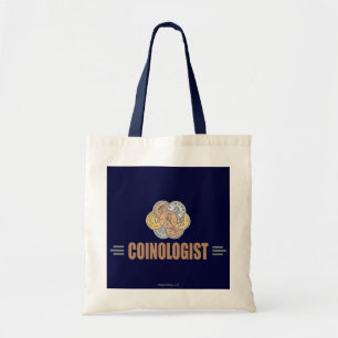 Humorous Coin Collector Tote Bag