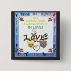 Humorous  Collectable Button