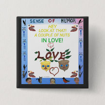 Humorous  Collectable Button