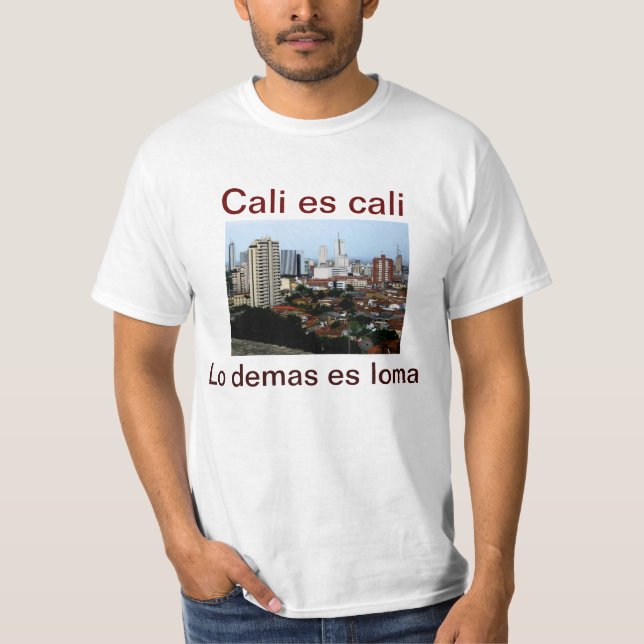 Humorous Colombian Saying Men's T Shirt (Front)