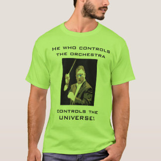 Humorous Conductor T-Shirt Men