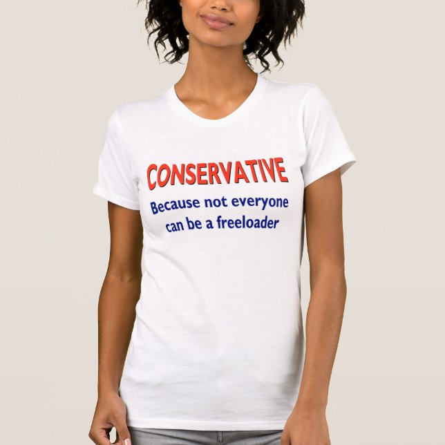 Humorous Conservative Shirt (Front)