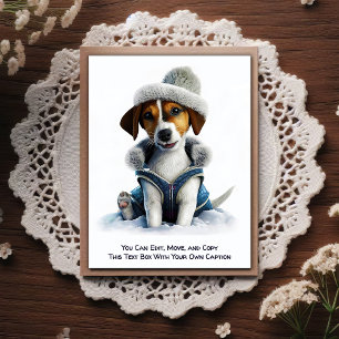 Humorous Customizable Any Occasion Postcard