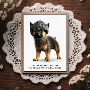 Humorous Customizable Any Occasion Postcard